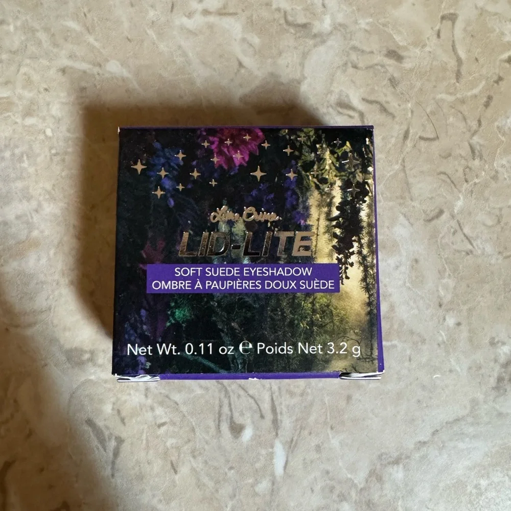 Lime Crime LID-LITE Single Shimmer Eyeshadow Majestic Indigo Blue Glitter NIB